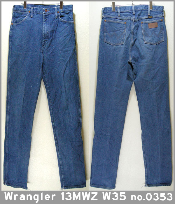 USED★W33■Wrangler 13MWZ■ビックサイズ★MADE IN USA！【中古】0353