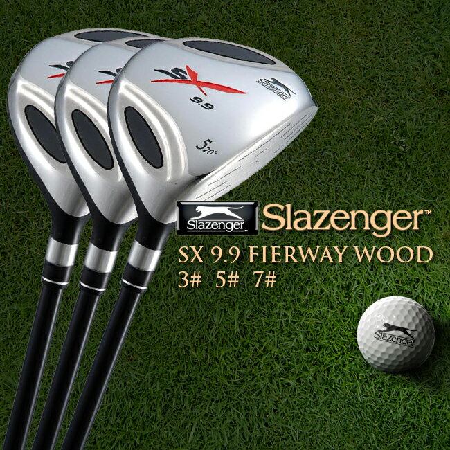 スラセンジャー[Slazenger] SX9.9 FAIRWAY WOOD 3# 5# 7# 専用ヘッドカバー付き【単品販売】