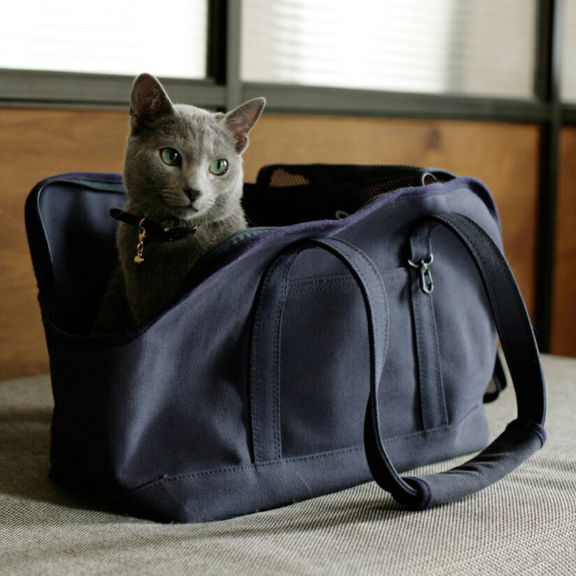 猫のキャリーバッグネコ用 carry bag スクエアトート Mサイズ【キャリーバック f…...:free-stitch:10008025