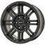 【送料無料 ハイエース200系】 215/60R17 17インチ BIGWAY ビッグウエイ B-MUD X(グロスブラック) 6.5J 6.50-17 BRIDGESTONE ブリヂストン GL-R 109/107 サマータイヤ ホイール4本セット フジコーポレーション