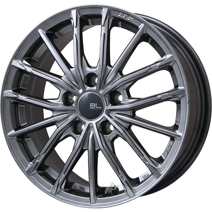 【パンク保証付】【新品】カムリ/レクサスES スタッドレスタイヤ ホイール4本セット 235/45R18 ヨコハマ アイスガード セブンIG70 ブランドルライン DF-10M トヨタ車専用(平座ナット仕様) 18インチ(送料無料)