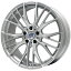 【送料無料 BMW X3(G01)】 DUNLOP ダンロップ ウインターマックス SJ8 225/60R18 18インチ スタッドレスタイヤ ホイール4本セット 輸入車 KELLENERS ケレナーズスポーツ エルツ(シルバーポリッシュ) 7J 7.00-18