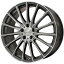 【送料無料】 235/55R18 18インチ LEHRMEISTER LM-S FS15 (ガンメタポリッシュ) 7.5J 7.50-18 YOKOHAMA ヨコハマ ブルーアース A(AE50) SALE サマータイヤ ホイール4本セット