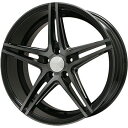 【送料無料】 245/35R19 19インチ SPORT TECHNIC スポーツテクニック W-005 ブラックエディション 8.5J 8.50-19 YOKOHAMA ヨコハマ アドバン スポーツ V105 サマータイヤ ホイール4本セット 輸入車
