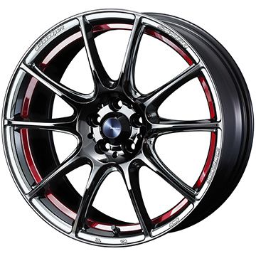 【新品国産5穴114.3車】 夏タイヤ ホイール4本セット 235/45R18 ヨコハマ ブルーアース GT AE51 ウェッズ ウェッズスポーツ SA-25R 18インチ(送料無料)