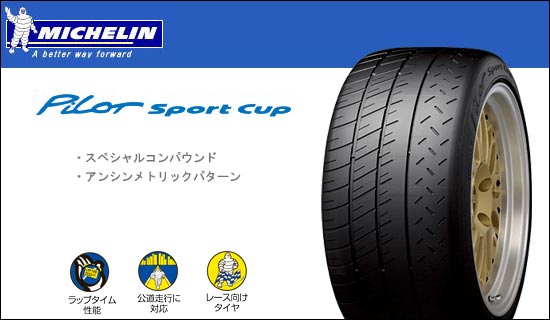 【代引き対応可】※離島を除く　MICHELIN パイロット スポーツCUP 225/40R18 88(Y)