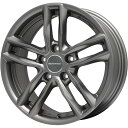 【送料無料 アウディA3(8V)】 BRIDGESTONE ブリヂストン ブリザック VRX 205/55R16 16インチ スタッドレスタイヤ ホイール4本セット 輸入車 EUROTECH ユーロテック ガヤ5(マットチタニウム) 6.5J 6.50-16
