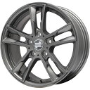 【送料無料 MINI(F56)】 BRIDGESTONE ブリヂストン ブリザック VRX 195/55R16 16インチ スタッドレスタイヤ ホイール4本セット 輸入車 KELLENERS ケレナーズスポーツ ケレナーズJr E5(マットチタニウム) 6.5J 6.50-16