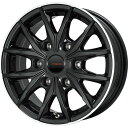 【送料無料 ハイエース200系】 195/80R15 15インチ PREMIX プレミックス HC2x6(ブラックリムポリッシュ) 6J 6.00-15 YOKOHAMA ヨコハマ RY52 107/105L サマータイヤ ホイール4本セット【YOsum20】