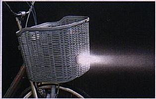 ホワイトLEDライト自転車用「白い光線」 無灯火防止ライト（自動点灯）LD-303【HLS_DU】