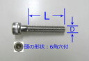 ¥¹¥Æ¥ó¥ì¥¹6³Ñ·êÉեܥë¥È10(D)¡ß45(L)mm(2ËÜÆþ)ºÙÌÜ(P1.25)