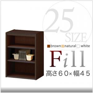 【送料無料】 マルチフリーラック Fill-フィル- 高さ60cm 幅45cm （本棚/ブックシェルフ） 激安 G-DREAMS 送料込 