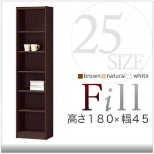 【ポイント10倍 7/10(火)20時から】【送料無料】 マルチフリーラック Fill-フィル- 高さ180cm 幅45cm （本棚/ブックシェルフ） 激安 G-DREAMS 送料込 【マラソン201207_生活】【送料無料】ラック シェルフ 木製 CDラック 激安収納家具 書棚 スチールラック オープンラック フリーシェルフ DVDラック スリムラックラック 激安 送料込