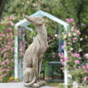 クーポンで10%OFF送料無料 ドッグ ストーン製 ヨーロッパ 英国製【ラーチャー】かっこいい 犬 インポート ガーデニング ガーデン 雑貨 オーナメント おしゃれ 置物 ガーデニング雑貨 イングリッシュガーデン【犬置物】イギリス製
