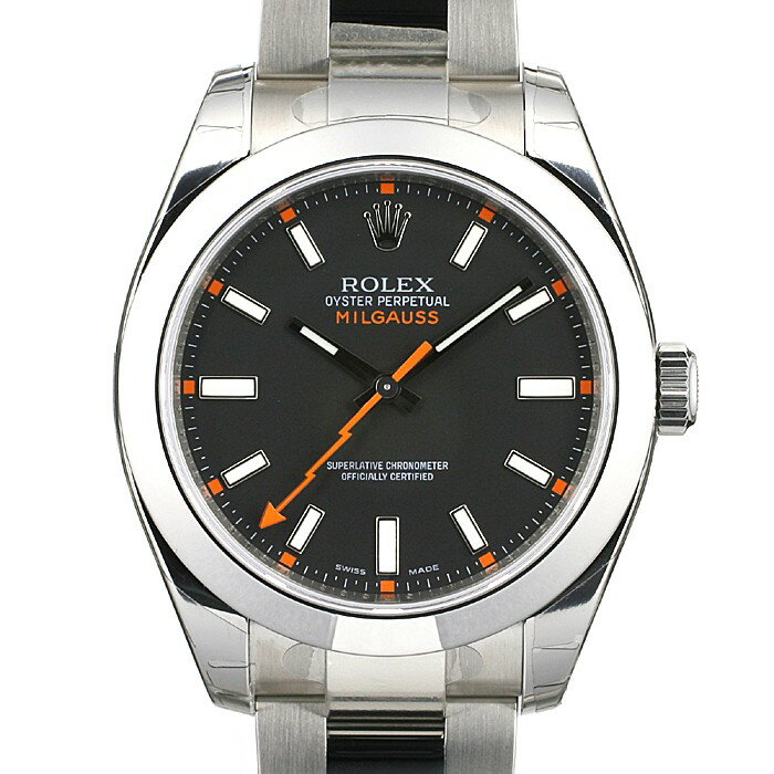 ロレックス ミルガウス Ref.116400 BK ROLEX MILGAUSS 【新品】 【Luxury Brand Selection】    【送料無料】 