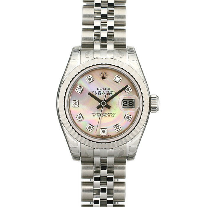 ロレックス デイトジャスト Ref.179174NG PK ROLEX DATE JUST 【新品】 【Luxury Brand Selection】    【送料無料】 