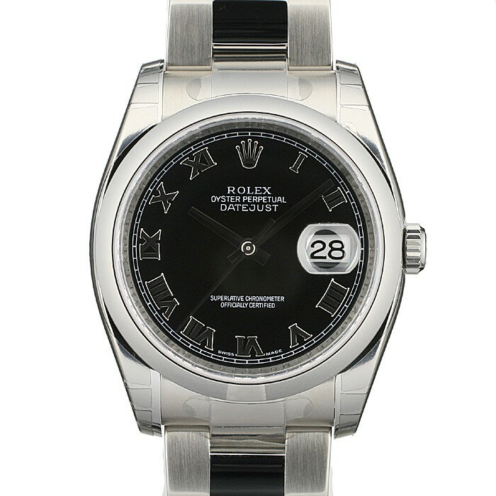 ロレックス デイトジャスト Ref.116200 BK R ROLEX DATE JUST 【新品】 【Luxury Brand Selection】    【送料無料】 