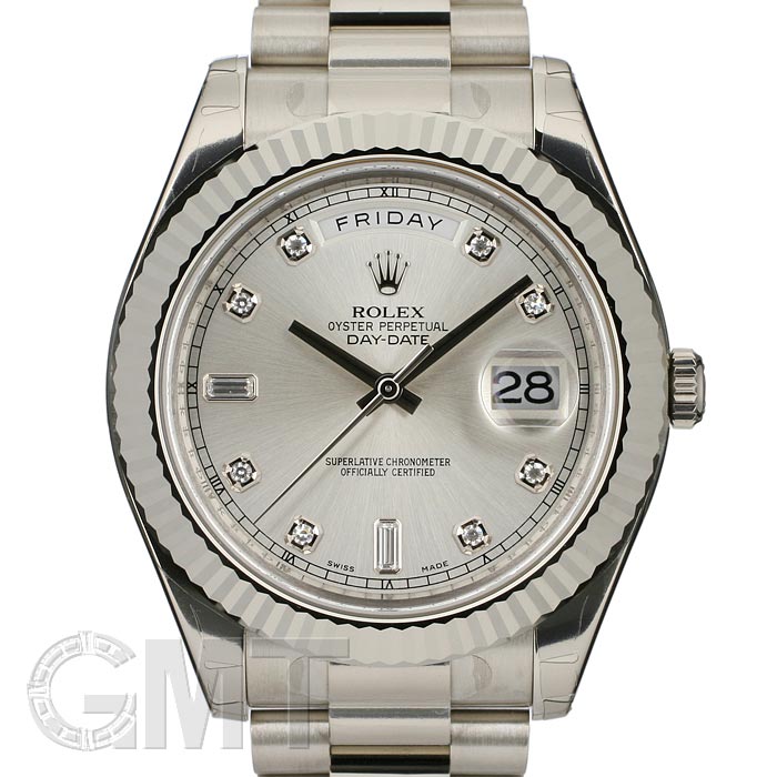 ROLEX ロレックス デイデイトII Ref.218239A ROLEX DAY-DATE II       ロレックス デイデイトII Ref.218239A シルバー