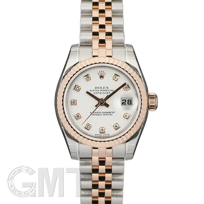 ROLEX ロレックス デイトジャスト Ref.179171G WH ROLEX DATE JUST       ロレックス デイトジャスト Ref.179171 G ホワイト レディース時計