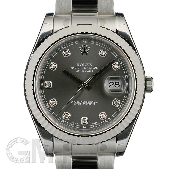 ROLEX ロレックス デイトジャスト II Ref.116334G グレー ROLEX DATE JUST       ロレックス デイトジャスト II Ref.116334G グレー