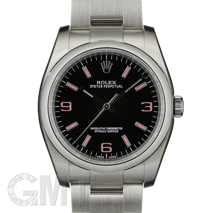 ロレックス オイスターパーペチュアル Ref.116000 BK/PK ROLEX PERPETUAL 【新品】 【Luxury Brand Selection】    【送料無料】