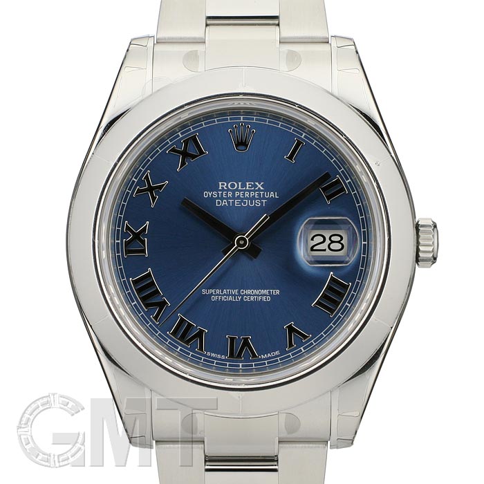 ROLEX ロレックス デイトジャスト II Ref.116300 ブルーローマ      ROLEX ロレックス デイトジャスト II Ref.116300 ブルーローマ