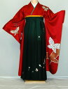 【レンタル】振袖、袴(刺繍はかま)レンタル【人気商品】【HF810】