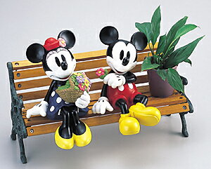 【ディズニー・ミッキーマウス】フラワーショップミニー「ベンチプランタースタンド」【送料無料】【Disneyzone】ミニーマウス