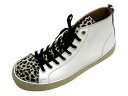 W[WRbNX 13445 zCgU[EIp[h GEORGE COX 13445 WHITE LEATHER/LEOPARD ...