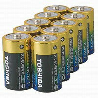 アルカリ乾電池　単1　10本パック東芝　TOSHIBA