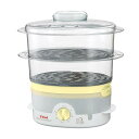ティファールの電気蒸し器が、ヘルシーな食生活をサポート!【10P26Oct09】T-FAL(ティファール) 電気蒸し器 スチームクッカー ウルトラコンパクト VC100571