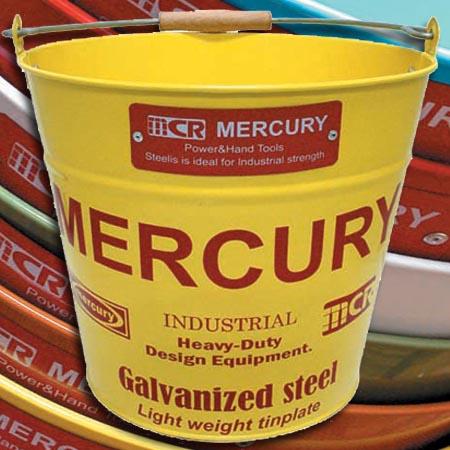 Mercury　バケツ　イエロー