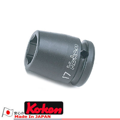 Ko-ken 14400A-19/32 1/2"sq. インパクトソケット 19/32"コーケン（Koken/山下工研）