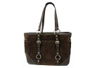 ★決算セール特価★レビューを書くと送料無料!【COACH】コーチ バッグ(トートバッグ) F12836 マホガニー スエード ギャラリーEWトート アウトレット品激安%OFF!