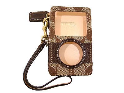 COACH（コーチ） シグネチャー ストライプ iPodケース[F60004]/アウトレット品