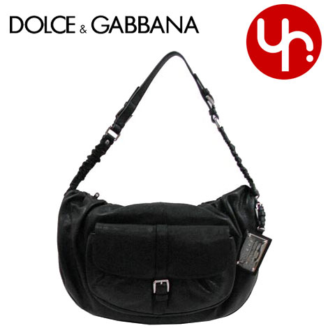 ドルチェ＆ガッバーナ DOLCE&GABBANA★バッグ(ショルダーバッグ)【送料無料】0116 083 BB2539 A5814 80999 ブラック×シルバー レザーショルダーバッグ激安%OFF！レディース【Luxury Brand Selection】 バック【Aug08P3】