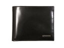 フェンディ【FENDI】財布(二つ折り財布)【ブラック×シルバー 7M0001 00TEE F0XC4 FENDIロゴプレート付きレザー2つ折り財布】【Luxury Brand Selection】