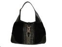 グッチ【GUCCI】新作(2009年)バッグ【クルーズ★GG柄】続々入荷中!グッチ【GUCCI】バッグ【153029 CAEGV 1000 ブラック×シルバー スタッズ付きスウェード ジャッキーショルダーバッグ 小】 【Luxury Brand Selection】