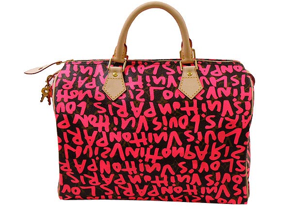 ﾙｲｳﾞｨﾄﾝ【LOUIS VUITTON】新作(2009年)ﾙｲ ｳﾞｨﾄﾝ【LOUIS VUITTON】ｳﾞｨﾄﾝ ﾎﾞｽﾄﾝﾊﾞｯｸﾞ【ﾓﾉｸﾞﾗﾑ×ﾌｭｰｼｬﾋﾟﾝｸ M93704 ｽﾋﾟｰﾃﾞｨ30 ﾓﾉｸﾞﾗﾑ･ｸﾞﾗﾌｨﾃｨ】【お探しのｳﾞｨﾄﾝ ﾓﾉｸﾞﾗﾑ★ｳﾞｨﾄﾝﾊﾞｯｸﾞ ご注文承ります】他 ﾙｲｳﾞｨﾄﾝ新
