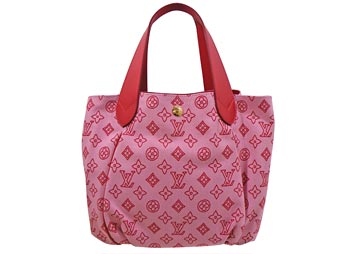 ルイヴィトン【LOUIS VUITTON】新作（2009年）ルイ・ヴィトン【LOUIS VUITTON】バッグ（トートバッグ）【ローズ M95984　カバ・イパネマPM　キャンバス】 【Luxury Brand Selection】