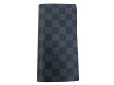 ルイヴィトン【LOUIS VUITTON】新作(2008年)ルイ・ヴィトン【LOUIS VUITTON】ヴィトン・財布【長財布 ポルトフォイユ・ブラザ 二つ折りファスナー長財布 ダミエグラフィット】N62665 ダミエグラフィット 【Luxury Brand Selection】
