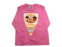 ドルチェ&ガッバーナ【DOLCE&GABBANA】新作(2008年)D&G【ドルガバ】キッズ・ベビー続々入荷中!D&G Tシャツ【ピンク×オレンジ ベビー・ロングTシャツCICCIOBELLOロゴ・3ベビードール】L11165OL380【ドルガバ】赤ちゃんの【出産祝い】なら【D&G JUNIOR★】が人気です!ディー&ジー・ベビー服(新生児)・キッズ服(子供服)・等多数有