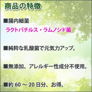 乳酸菌 腸内細菌 チョイス・イミューン（ブルガリアのラクトバチルス）植物性60カプセル 60〜15日分【サプリメント/腸内環境/腸内細菌/発酵食品/乳酸菌/ラクトバチルス菌/ラムノシド/無添加/高吸収/サプリ/アレルゲンフリー/グルテン不使用/健康食品/栄養補助食品】