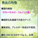 乳酸菌 チョイス・イミューン（本場ブルガリアの腸内細菌 乳酸菌ラクトバチルス菌）サプリメント 超得用粉末75g(200〜50日分)x2入【乳酸菌/ラクトバチルス菌/発酵食品/無添加/サプリ/健康食品/腸内細菌/グルテンフリー/アレルギーフリー/栄養補助食品】