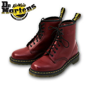 【 Dr.martens／ドクターマーティン】8ホールレザーブーツORIGINALS CONTINUITY“1460Z 8EYE"チェリーレッド”10072600”【送料無料】