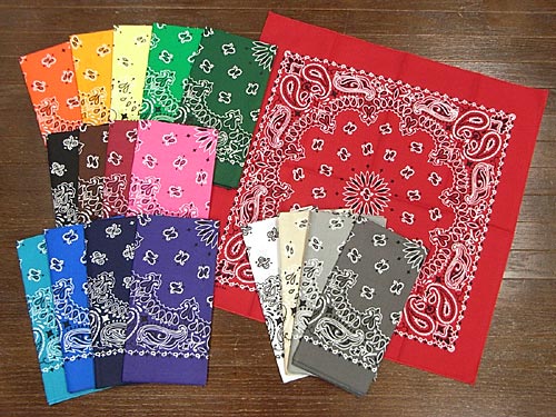 HAV-A-HANK [ハブアハンク] TRADITIONAL PAISELY BANDANA 4枚セット【メール便（佐川急便）対応商品】【RCPmara1207】≪US製≫