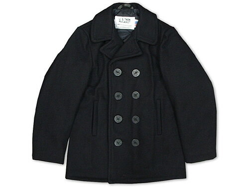 SCHOTT [ショット] 当店別注 740BTG (BOY'S) Wool Double P-Coat ネイビー [Pコート ピーコート ミリタリー 軍モノ]【RCPmara1207】≪送料無料≫