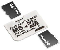 3,000߰ʾ̵PSPǤλѲǽPhotoFast microSD/SDHC MS Pro Duo ǥ奢Ѵץ