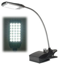 USBクリップランプ 28LED-P★3000円以上で送料無料★28個のLEDが明るく照らします！USBでも電池でも使えるクリップランプ　