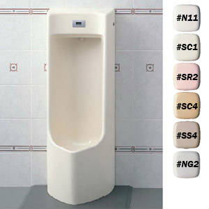 TOTO　UFS810C自動洗浄小便器[US一体形小便器][中形・塩ビ排水管用・AC100V]　UFS810C